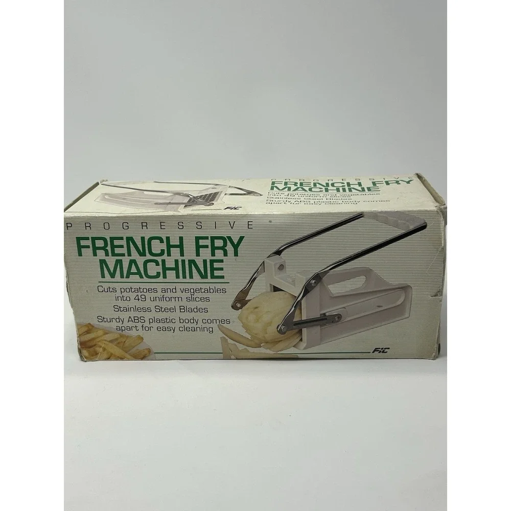 French Fry Machine 49 Cuts Uniform Slices Stainless‎ Steel Blades Progressive